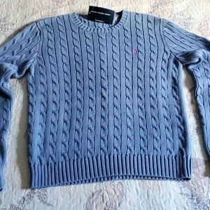 Ladies Ralph Lauren Cable Knit Sweater XL